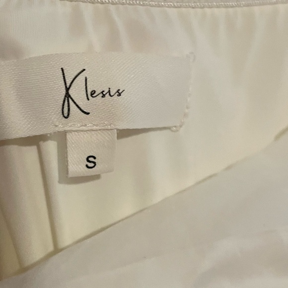 White Strapless Mini Dress Small - Picture 8 of 9